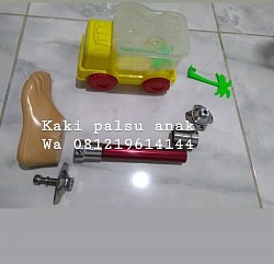 kaki palsu anak bisa atur panjang