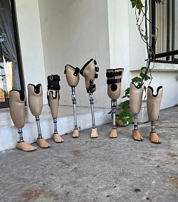 kaki palsu gratis wilayah semarang