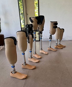 persiapan penyerahan kaki palsu gratis wilayah DKI jakarta