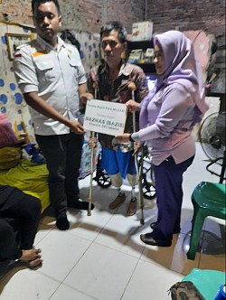 penyerahan kaki palsu gratis
